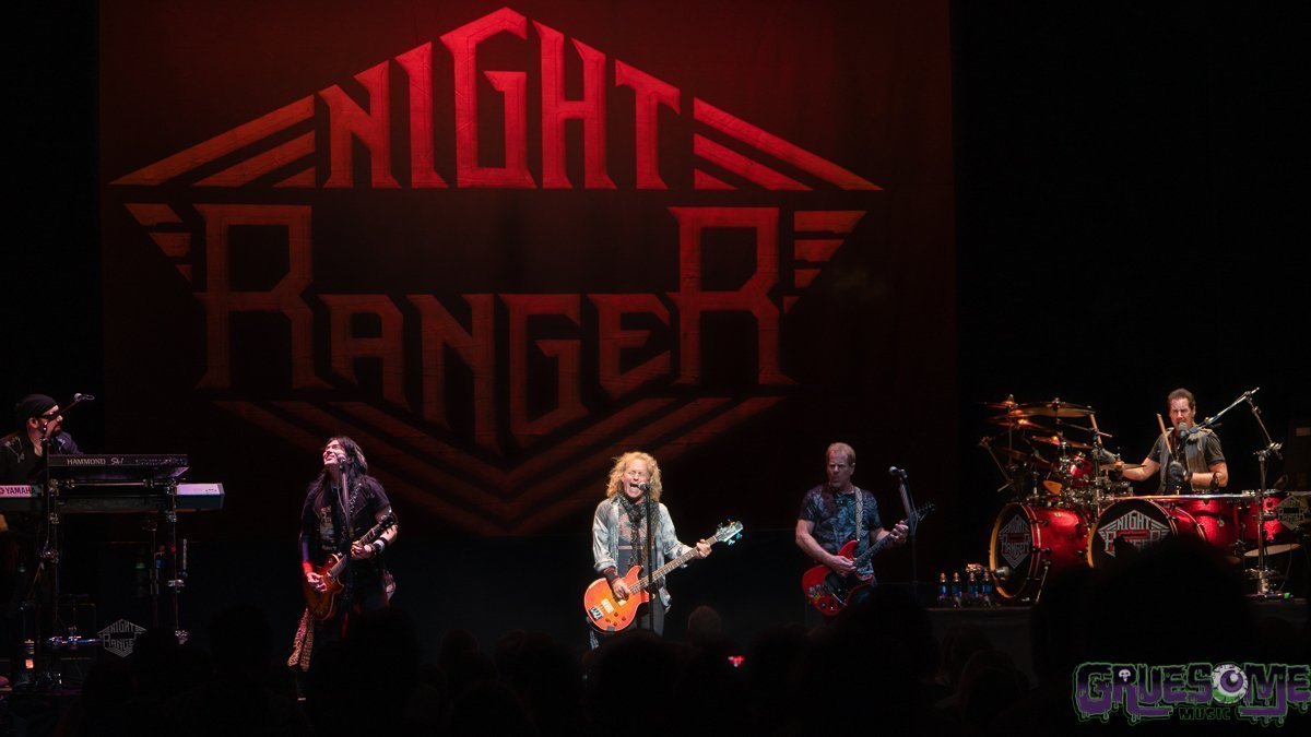 the band Night Ranger performing on stage